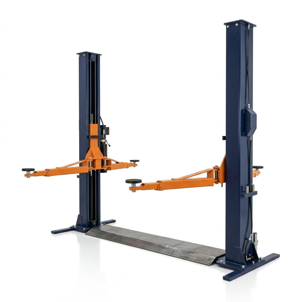 LiftAxis Garage-8LP 8,000 lb. Low-Profile Arm Baseplate Two-Post Lift