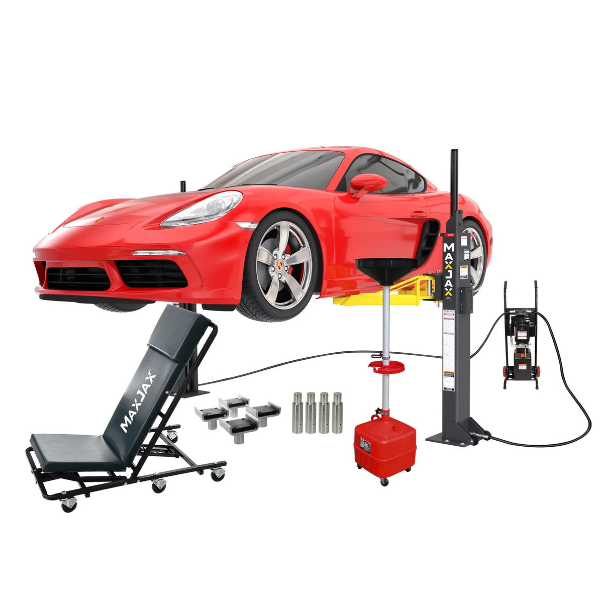 LiftAxis Apex-9BP Baseplate Two-Post Lift - Passenger Vehicle Service