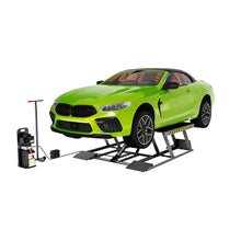 LiftAxis BodyShop-6K Collision Repair Lift - Isolated Profile White Background