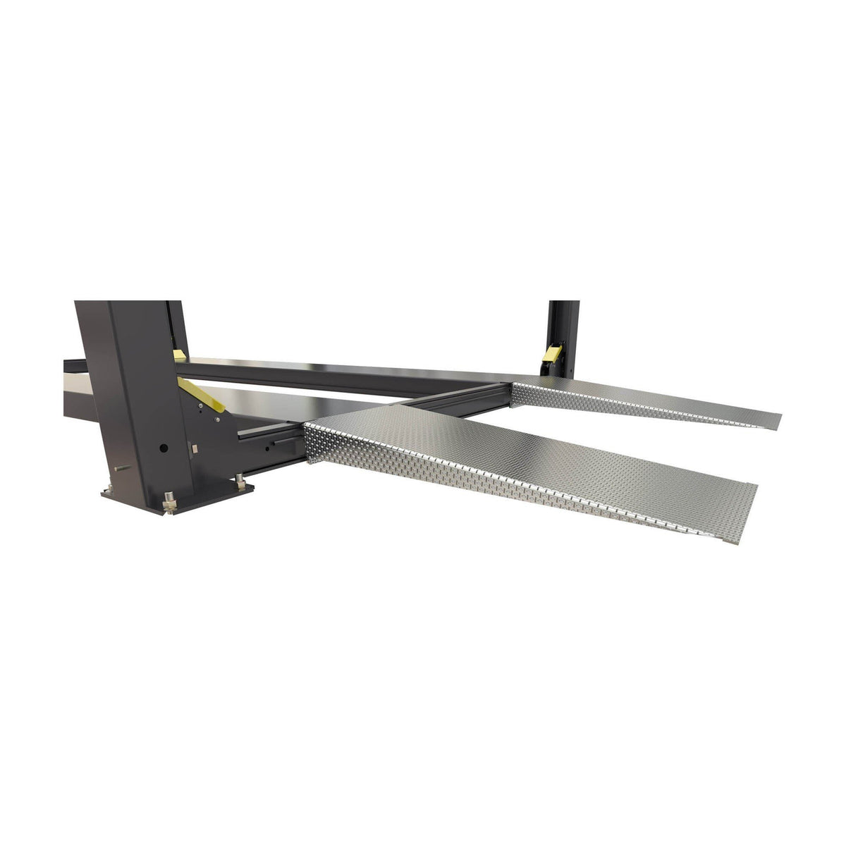 LiftAxis 48 Inch Low-Angle Aluminum Ramps - Low Ground Clearance Vehicle Entry