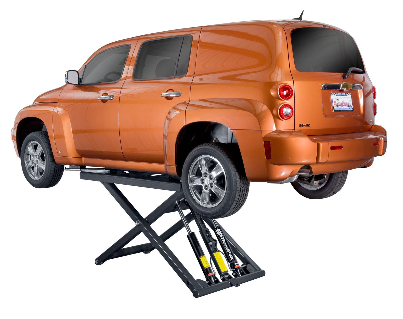 LiftAxis MidRise-6500 Open-Center Scissor Lift - Isolated Profile White Background