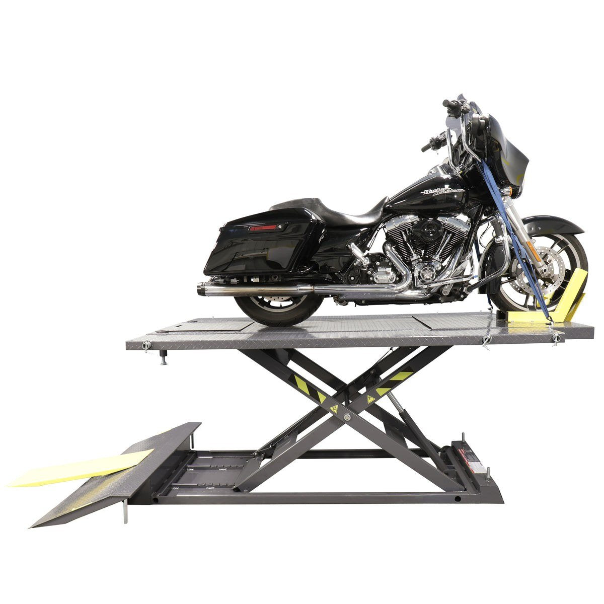 LiftAxis MotoPro-1500Air Bike Lift - Isolated Profile White Background