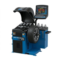 LiftAxis WB-3000 Digital Wheel Balancer - Isolated Profile White Background